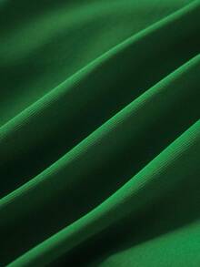 LOONEY TUNES X SHEIN Young Boy Casual Christmas Cute Cartoon Pattern Short Sleeve T-Shirt, Christmas Gift - Green - View 8