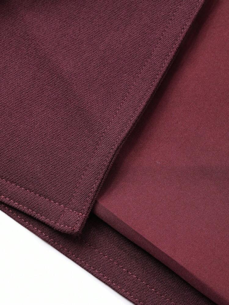 Women's Loose Fit Short Windbreaker Jacket And Straight Long Skirt 2 Pieces Casual Set