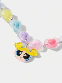 THE POWERPUFF GIRLS X SHEIN 女士串珠项链 - 彩色 - 查看 3