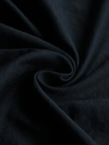 Linhara 大码休闲连帽长款夹克，带大口袋