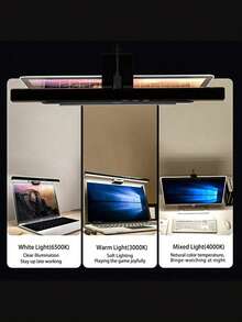 LED电脑显示器灯条用于学习/阅读/工作调光夜间照明显示屏吊灯护眼灯 - Multicolor - 查看 6