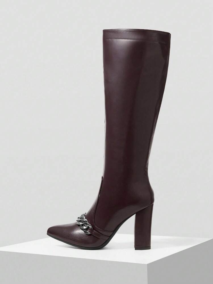 BOTAS ALTAS NEGRO ESTILO VINTAGE WESTERN CON CREMALLERA METÁLICA