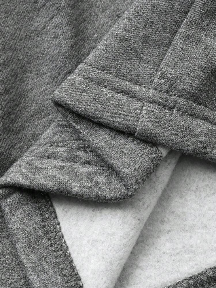 Women V-Neck 2 In 1 Loose Long Sleeve Sweatshirt And Straight Leg Pants Casual Loungewear Set Tracksuits Women Set