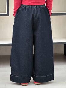 Dazy Kids Young Girls Denim Jeans - Blue - View 2