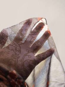 SHEIN ICON Đầm nữ mùa hè phong cách phương Tây đơn giản thời trang Y2k mùa xuân bãi biển Boho xanh lá cây thời trang kỳ nghỉ gợi cảm cho nữ kèm quần short bên trong - Nhiều màu - Xem 4