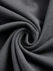 Slaydiva LA Casual Hand Gesture Letter Print Crew Neck Short Sleeve Cropped Fitted Women T-Shirt, Suitable For Summer