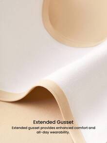 LUVLETTE 2-Pack Smoothing High-Waist Briefs Women Underwear Panties Set