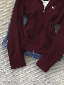 Glimmora 女士连帽修身长袖卫衣