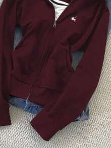 Glimmora 女士连帽修身长袖卫衣