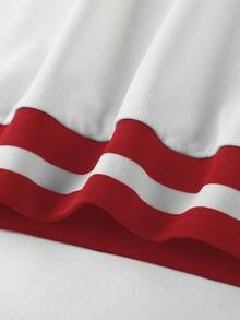 Aesthetic Post Men's Casual Loose V-Neck Sweatshirt, Fall, Long Sleeve Top - White - View 6