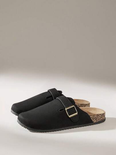 Solecia 男士时尚休闲一脚蹬凉鞋，适合日常穿着