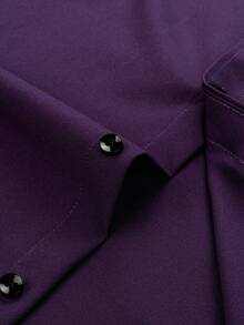 Manfinity Nomadique Men's Western Style Bull Head Print Long Sleeve Single-Breasted Casual Shirt Men Cowboy Shirts Men Purple Dress Shirt Rodeo Shirts Purple Western Shirt, Fall