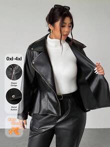 Firerie Manteau ajusté à manches longues noir avec volant à la taille, boucle métallique et fermeture éclair décorative. Convient pour la Saint-Valentin, les concerts, les représentations, les rendez-vous, les dîners de gala, les déplacements, la rentrée, les vacances, le bureau, le style sirène/Y2K - Noir - Voir 4
