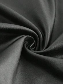 Slaydiva 2pcs Women Casual Crew Neck Ruched Waist Bodycon Tank Top Set, Versatile, Suitable For Daily Wear - Black - View 8