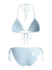 Roxy Beach Classics Women Bikini Set Agave Green - Blue - View 5