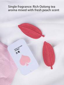 Joivida 2 piezas de rebanadas aromáticas combustibles con aroma a hoja, de estilo japonés de alta gama para aromaterapia en el hogar, pequeñas y exquisitas para viajes y viajes de negocios, desodorante portátil - Multicolor - Ver 5