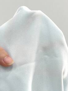 SHEIN Sparklyn 1 套女孩返校时尚圆点蝴蝶结印花圆领运动衫和黑色紧身裤套装，秋季服装 - 白色 - 查看 6