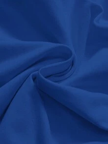 ROMWE Y2K sexy Metallanhänger 2 in 1 Spaghettiträger Camisole - Blau - Übersicht 4