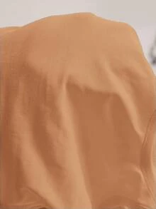 SHEIN BAE Summer 1pc/Knitted Striped Round Neck Simple Casual Tank Top Suitable For Brunch, Going Out, Dating, Commuting Leisure, Cruise Women, Ibiza - Khaki - View 9