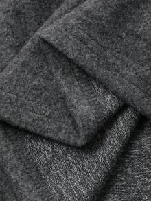 DAZY Maglietta casual basic a maniche lunghe con scollo a equipaggio, vestibilità morbida, da donna