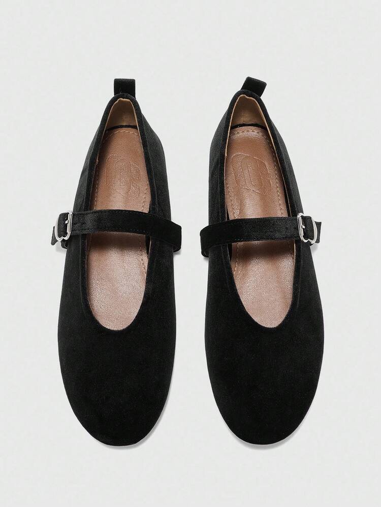 CUCCOO BIZCHIC Women's Casual Versatile Flat Loafers, Black Shoes