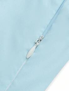 TaskEZ 女式 V 领口袋休闲短袖/护理手术服上衣，女士工作服，女士加大服装，两件套手术服，手术服套装，健身套装，女士手术服套装，护士手术服套装，女士职业装，女士套装 - 藍白色 - 查看 7