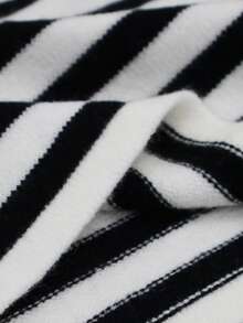 INAWLY Men's Casual Striped Round Neck Drop Shoulder Long Sleeve Knit Sweater, Autumn - Multicolor - View 8