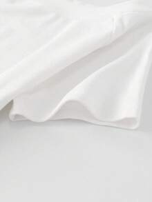 Sweetra 3 chiếc áo thun nữ mùa hè dáng ôm, hở vai, màu đen cơ bản, trắng, cà phê, kiểu vai lệch. - màu đen - Xem 3