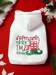 PETSIN 1 piesă de îmbrăcăminte pentru animale de companie pentru toamnă și iarnă, jachetă caldă și confortabilă, pentru ca pisicile și câinii să poarte haine vesele de Crăciun