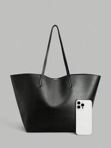 Ontre Túi xách nữ thời trang thường ngày, đa năng, nhẹ nhàng - màu đen - Xem 3