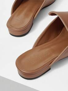 MOTF PREMIUM Pantofi sport casual vintage, confortabili, din piele texturată, culoare roșie, tip sabot, model Anchor, model casual