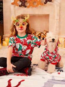 PETSIN 1 hanorac cu glugă pentru costum de Crăciun cu cerb pentru animale de companie