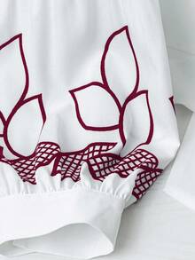 SHEIN Clasi Elegant Commuter Casual Vacation Versatile Plus Size Women's Long Sleeve Black & White Shirt, Spring/Summer/Autumn