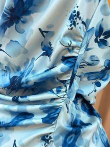 DreamSkyne Halloween Plus Size Dresses - Blue - View 8