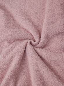 SHEIN Conjunto de vestido ajustado sin mangas y cárdigan para maternidad