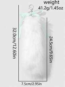 ROMWE Kawaii Keyrings & Keychains - White - View 11