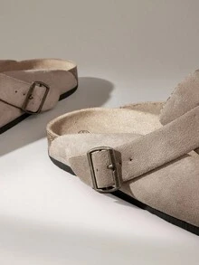 Solecia Men's Casual Versatile Khaki Sandals