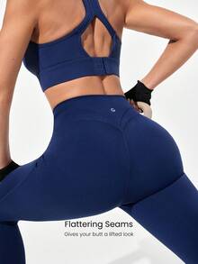 GLOWMODE 26英寸 Powersculpt 训练紧身裤 中等强度训练健身速干吸湿排汗凉爽感觉健身房