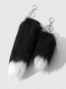 Goth Keyrings & Keychains - 黑與白 - 查看 1