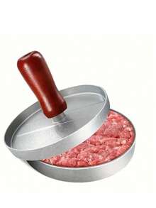 1pc Non-Stick Hamburger Patty Press Mold Hamburger Maker With Removable Plate, Burger Press For Beef, Cheese, Veggie Burgers, BBQ