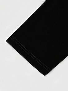 ROMWE MEN Goth 男士字母十字印花圆领休闲长袖T恤 - 彩色 - 查看 5