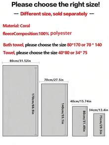 SHEIN 1/2条装菠萝纹理毛巾，超柔软快干珊瑚绒，吸水不掉毛，适用于面部、身体和手部。成人、情侣、沙龙、浴室、返校必备的理想之选 - 深灰色 - 查看 2