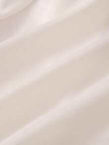 SHEIN Babygirl 优雅白色夹克和薄纱裙套装，秋冬 - 白色 - 查看 7