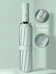 Automatischer extra großer winddichter wasserdichter Regenschirm mit Allwetterschutz, verstärkter faltbarer Sonnenschirm mit UV-Schutz, langanhaltend und kompakt mit Eisenstreben - perfekt für Geschäftsreisen, Regen- und Sonnentage für Männer, Frauen und Studenten, geeignet für Reisen - Verschiedenfarbig - Übersicht 17