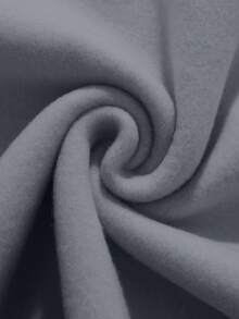 RueChic Męska bluza z kapturem, z nadrukiem w kształcie litery V i ściągaczem, do codziennego użytku, z podszewką termiczną, jesień/zima