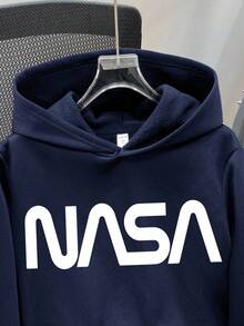 SHEIN Teen Boy Casual Loose Comfortable Versatile Solid Color All-Match Sweatshirt, Ensemble Hiver, Winter Clothing, Fall Outfits, Fall Clothing, All Clothes