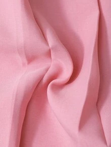 SHEIN Sparklyn 2件套女童彩虹毛衣和百褶裙套装，甜美校园风，适合秋季 - 粉色 - 查看 8