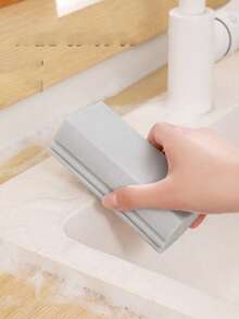 SHEIN 3 Peças Esponja de Limpeza Multiuso, Ferramenta Mágica de Remoção de Poeira, Espanador Doméstico Reutilizável de Poliestireno para Persianas, Vidros, Rodapés, Respiradouros, Espelhos e Trilhos de Janelas - Adequado para Sala de Estar, Banheiro, Cozinha