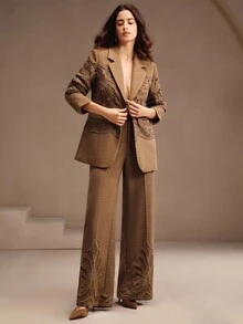 Anewsta Women's Elegant Office Wear Trousers, New Autumn/Winter Design