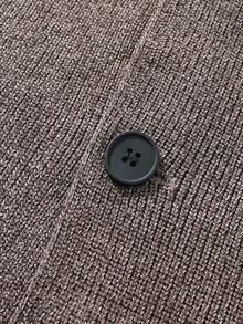 Manfinity Homme Plain Multicolor Knitted Cardigan For Men, Long Sleeve Casual Cardigan, Fall Winter - Multicolor - View 6